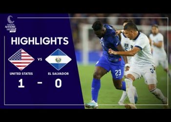 Concacaf Nations League 2023 United States v El Salvador | Highlights