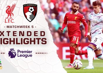 Liverpool v. Bournemouth | PREMIER LEAGUE HIGHLIGHTS | 9/21/2024 | NBC Sports