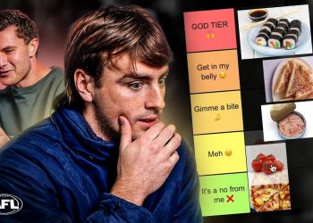 What's an AFL's players favourite snack food? (TIER LIST)