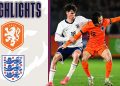 Dane Scarlett Superb Diving Header! | Netherlands U21 v  England U21 | Friendly | Highlights