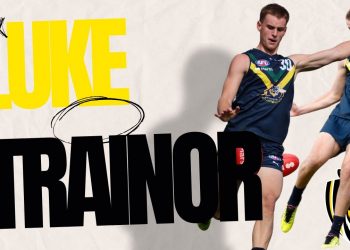 Luke Trainor – Welcome to the Richmond Football Club with pick 21of the National Draft!