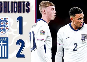 England 1-2 Greece | Three Lions Defeated At Wembley | UEFA Nations League Highlights