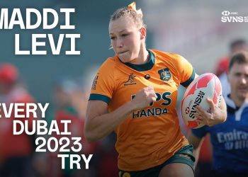 The BEST 7s player in the world dominating Dubai | Every Maddi Levi try | HSBC SVNS Dubai 2023