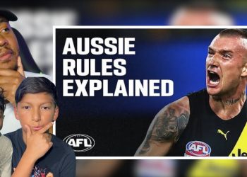 AMERICAN FAMILY REACTS To A beginner’s guide to Australian Football   AFL Explained