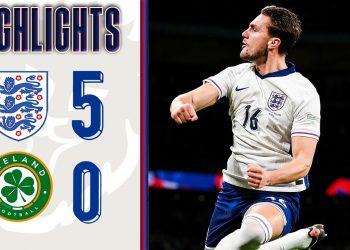 Three Lions Seal Nations League Promotion! | England 5-0 Republic Of Ireland | Highlights