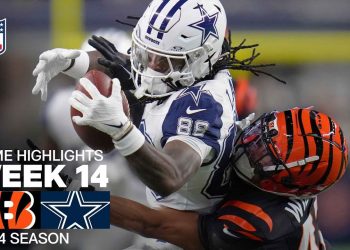 Cincinnati Bengals vs. Dallas Cowboys Game Highlights | NFL 2024 Season Week 14