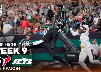 Houston Texans vs. New York Jets Game Highlights | NFL 2024 Season Week 9