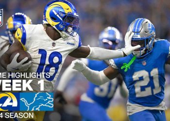 Los Angeles Rams vs. Detroit Lions Game Highlights | NFL 2024 Season