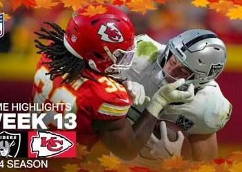 Las Vegas Raiders vs. Kansas City Chiefs Game Highlights | NFL 2024 Season Week 13