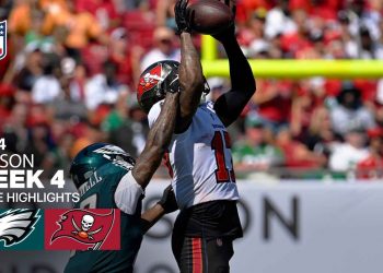 Philadelphia Eagles vs. Tampa Bay Buccaneers Game Highlights | NFL 2024 Season Week 4