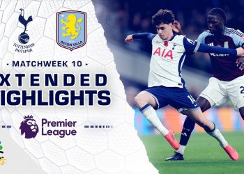 Tottenham Hotspur v. Aston Villa | PREMIER LEAGUE HIGHLIGHTS | 11/3/2024 | NBC Sports