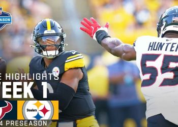 Houston Texans vs. Pittsburgh Steelers | 2024 Preseason Week 1 Game Highlights