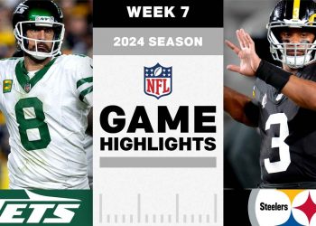 New York Jets vs. Pittsburgh Steelers Game Highlights | NFL 2024 Season Week 7