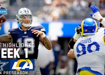 Dallas Cowboys vs. Los Angeles Rams | 2024 Preseason Week 1 Game Highlights