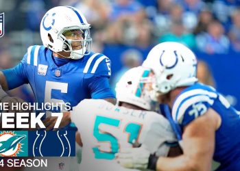 Miami Dolphins vs. Indianapolis Colts | 2024 Week 7 Game Highlights