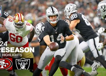 San Francisco 49ers vs. Las Vegas Raiders | 2024 Preseason Week 3 Game Highlights