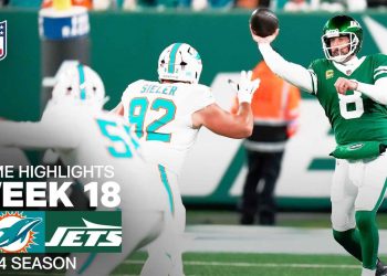 Miami Dolphins vs. New York Jets | 2024 Week 18 Game Highlights