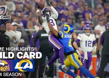 Minnesota Vikings vs. Los Angeles Rams Game Highlights | Wild Card NFL 2024 Season
