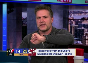 Thoughts on Chiefs divisional round win vs. Texans | 'GMFB'