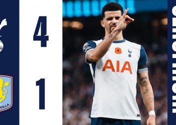 Tottenham Hotspur 4-1 Aston Villa | Premier League Highlights | Solanke double as Spurs THRASH Villa