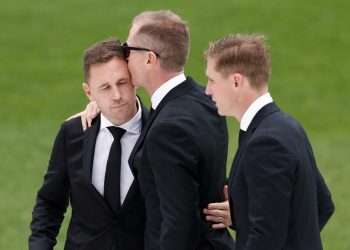 Selwoods’ emotional farewell to brother Troy