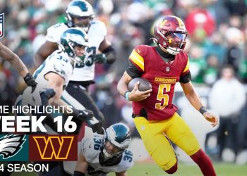 Philadelphia Eagles vs. Washington Commanders | 2024 Week 16 Game Highlights