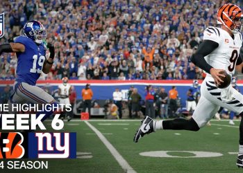 Cincinnati Bengals vs. New York Giants Game Highlights | NFL 2024 Season Week 6