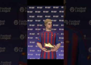 Celebrating my Award from Football League 2023 Gameplay #footballgaming #footballleague #awards #fun