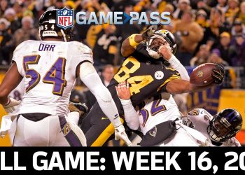 The Immaculate Extension: Ravens vs. Steelers 2016, Week 16 FULL GAME