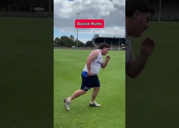 Minor inconvenience in Aussie Rules vs Tennis #sports #fyp #foryou #footy #afl #tennis