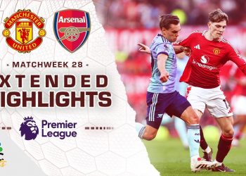 Manchester United v. Arsenal | PREMIER LEAGUE HIGHLIGHTS | 3/9/2025 | NBC Sports