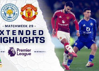 Leicester City v. Manchester United | PREMIER LEAGUE HIGHLIGHTS | 3/16/2025 | NBC Sports