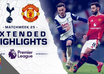 Tottenham Hotspur v. Manchester United | PREMIER LEAGUE HIGHLIGHTS | 2/16/2025 | NBC Sports