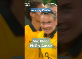 Mrs Nathan-Mix Blood PNGXAussie @SportsandBeyond-i5t #soccer #fowler#Cleary#starplayer #viralvideo.