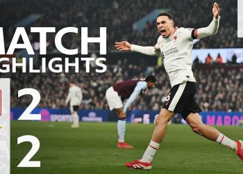 Highlights: Aston Villa 2-2 Liverpool | Salah & Alexander-Arnold Score at Villa Park