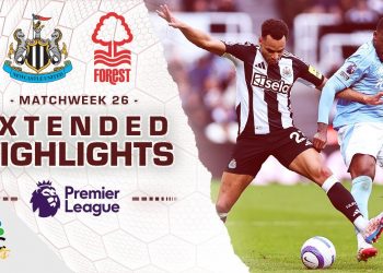 Newcastle United v. Nottingham Forest | PREMIER LEAGUE HIGHLIGHTS | 2/23/2025 | NBC Sports