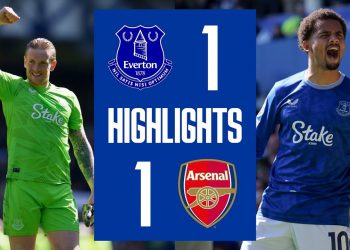 EVERTON 1-1 ARSENAL | Premier League highlights