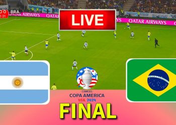 BRAZIL vs ARGENTINA – Final Copa America 2024 | Full Match All Goals | Live Football Match