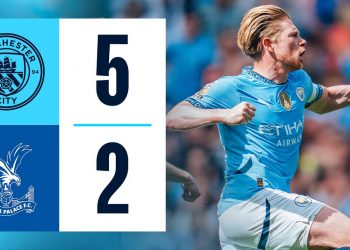 HIGHLIGHTS! De Bruyne inspires stunning five-star City fightback! | Man City 5-2 Crystal Palace