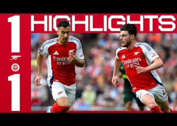 HIGHLIGHTS | Arsenal vs Brentford (1-1) | Partey | Premier League