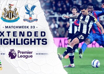 Newcastle United v. Crystal Palace | PREMIER LEAGUE HIGHLIGHTS | 4/16/2025 | NBC Sports