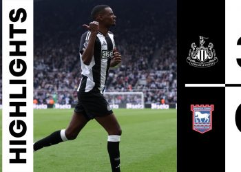 Newcastle United 3 Ipswich Town 0 | EXTENDED Premier League Highlights