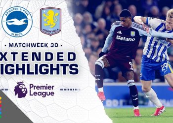 Brighton v. Aston Villa | PREMIER LEAGUE HIGHLIGHTS | 4/2/2025 | NBC Sports