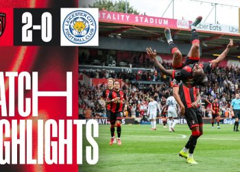 Semenyo nets brace and drops backflip cele in final day victory | AFC Bournemouth 2-0 Leicester City