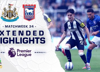 Newcastle United v. Ipswich Town | PREMIER LEAGUE HIGHLIGHTS | 4/26/2025 | NBC Sports