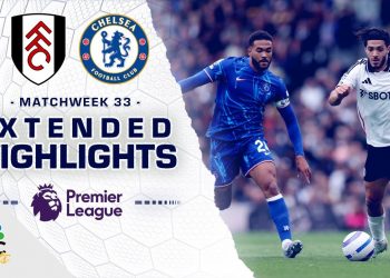 Fulham v. Chelsea | PREMIER LEAGUE HIGHLIGHTS | 4/20/2025 | NBC Sports