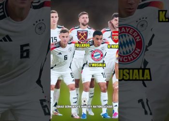 SQUAD GERMANY VS HUNGARY 2024 | UEFA Nations League #germany #bintangbola