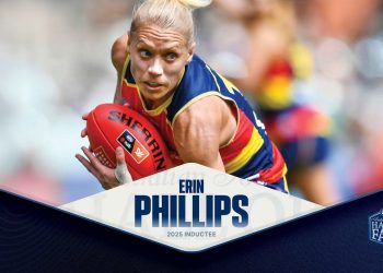 Erin Phillips: 2025 Australian Football Hall of Fame Inductee