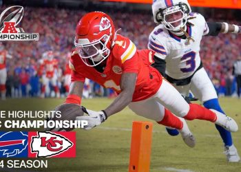Buffalo Bills vs Kansas City Chiefs Game Highlights | AFC Championship NFL 2024 Season