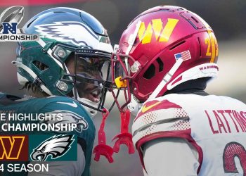 Washington Commanders vs. Philadelphia Eagles | 2024 NFC Championship Game Highlights